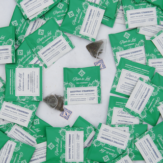 Sassyfras Strawberry Case of Individually Wrapped Tea Bags- 50ct