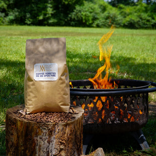 5lb Bag of Coffee Roasted on an Open Fire
