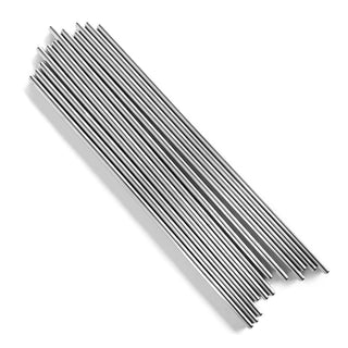 Stainless Steel Straws - 12 Pack (8.5")